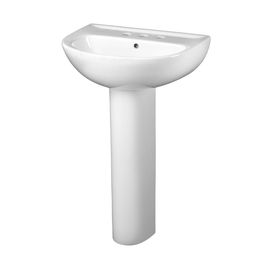 24-Inch Evolution® 8-Inch Widespread Pedestal Sink Top and Leg Combination
